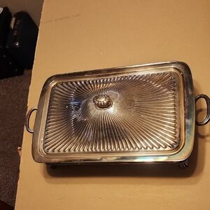 Vintage Silver Plated Chaffing Dish
